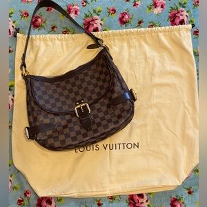 Louis Vuitton Damier Ebene Highbury Hobo barely used. With dust bag